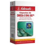 Ficha técnica e caractérísticas do produto Omega-3 Dha 500 1000 Mg. 60 Caps 100 % Tg. Naturalis