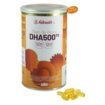 Ficha técnica e caractérísticas do produto Omega-3 DHA 500 180 cápsulas Naturalis