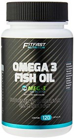 Ficha técnica e caractérísticas do produto Omega 3 Fish Oil - 120 Cápsulas - Fitfast Nutrition, Probiótica