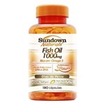 Ficha técnica e caractérísticas do produto Ômega 3 Fish Oil (1000mg) 180 Cápsulas - Sundown