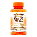 Ômega 3 Fish Oil Óleo de Peixe Sundown 1000mg C/120 Cápsulas