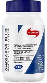 Ficha técnica e caractérísticas do produto Omega For Plus (120 Cápsulas) - Vitafor