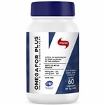 Ficha técnica e caractérísticas do produto Ômega 3 Omegafor Plus 1000mg 60 Cápsulas - Vitafor
