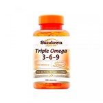 Ficha técnica e caractérísticas do produto Omega 3 Triple 3-6-9 - Sundown - 120 Caps - Sundown Naturals