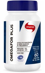 Ficha técnica e caractérísticas do produto Omegafor Plus C/60 Capsulas 1gr - Vitafor