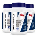 Omegafor Plus - 3 Un de 60 Cápsulas - Vitafor