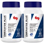 Ficha técnica e caractérísticas do produto Omegafor Plus - 2 Unidades de 60 Cápsulas - Vitafor