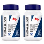 Ficha técnica e caractérísticas do produto Omegafor Plus - 2x 60 Cápsulas - Vitafor