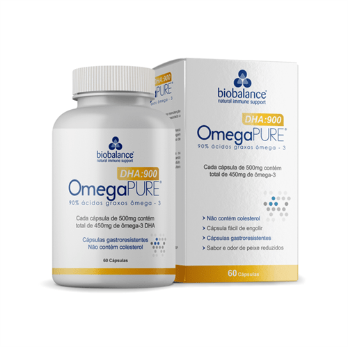 Ficha técnica e caractérísticas do produto OmegaPURE® DHA:900 - 500mg 60 Cápsulas