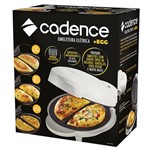 Ficha técnica e caractérísticas do produto Omeleteira Elétrica Cadence +Egg - 127V - Branca
