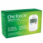 Ficha técnica e caractérísticas do produto One Touch Select Simple com 10 Tiras e 10 Lancetas