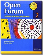 Ficha técnica e caractérísticas do produto Open Forum 2 Students Book - Oxford