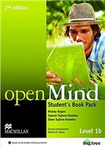 Ficha técnica e caractérísticas do produto Openmind 1B - Student's Book Pack - Second Edition - Macmillan - Elt