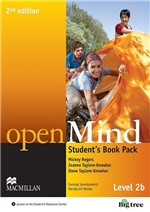 Ficha técnica e caractérísticas do produto Openmind 2B - Student's Book Pack - Second Edition - Macmillan - Elt