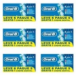 Ficha técnica e caractérísticas do produto Oral B 4em1 Creme Dental 70g - Kit com 06