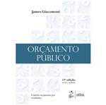 Ficha técnica e caractérísticas do produto Orcamento Publico - Giacomoni - Atlas