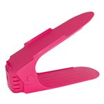 Ficha técnica e caractérísticas do produto Organizador De Sapato Rack Com 20 Unidades Pink Regulagem De Altura