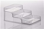 Ficha técnica e caractérísticas do produto Organizador Diamond Triplo 26 X 16 X 10cm