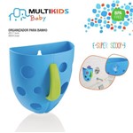 Ficha técnica e caractérísticas do produto Organizador para Banho - Super Scoop Azul - Multikids Baby