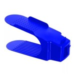 Ficha técnica e caractérísticas do produto Organizador Rack Sapato 10 Unidades Azul