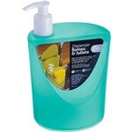 Ficha técnica e caractérísticas do produto Organizador Suporte Dispenser Detergente Esponja para Pia Verde - Coza