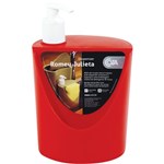 Ficha técnica e caractérísticas do produto Organizador Suporte Dispenser Detergente Esponja para Pia Vermelho - Coza