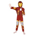 Os Vingadores-Fantasia Premium Homem de Ferro P Rubies 881324