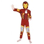 Ficha técnica e caractérísticas do produto Os Vingadores-Fantasia Premium Homem de Ferro P Rubies 881324