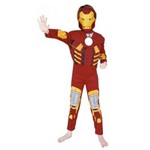 Ficha técnica e caractérísticas do produto Os Vingadores-Fantasia Premium Homem de Ferro Rubies 881324 - Tamanho P