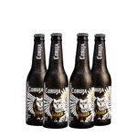 Ficha técnica e caractérísticas do produto Pack 4 Cervejas Artesanal Corujinha Lager 355ml