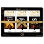 Ficha técnica e caractérísticas do produto Pack com 3 Chocolate Suíço LINDT Excellence Sortidos Barra 100g Cada