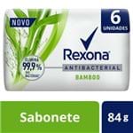 Ficha técnica e caractérísticas do produto Pack Sabonete em Barra Antibacterial Bamboo Rexona 6x84g