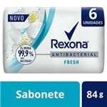 Ficha técnica e caractérísticas do produto Pack Sabonete em Barra Antibacterial Fresh Rexona 6x84g