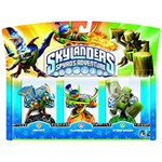 Ficha técnica e caractérísticas do produto Pack Skylanders Spyro's Adventures - Drobot / Flameslinger / Stump Smash (3 Bonecos) - Activision