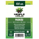 Ficha técnica e caractérísticas do produto Pacote C/ 100 Sleeves Meeple Virus - Padrão 63,5 X 88 Mm