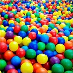 Ficha técnica e caractérísticas do produto Pacote de Bolinhas Coloridas para Playground com 100 Bolinhas