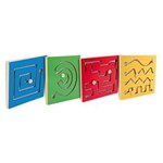 Ficha técnica e caractérísticas do produto Paineis Psicomotores Kit com 4 Unidades PVC Colorido Carlu Brinquedos - Colorido