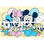 Ficha técnica e caractérísticas do produto Painel Baby Mickey e Amigos Regina Festas com 1 Unidade 126x88cm