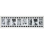 Painel de Fotos Bee Colection (100x25x3cm) Branco para 8 Fotos - Kapos