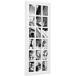 Painel de Fotos Vitreo (10x15cm) Branco para 18 Fotos - Artimage