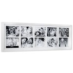 Ficha técnica e caractérísticas do produto Painel de Fotos Wide (10x15cm) Branco para 10 Fotos - Artimage