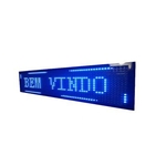 Ficha técnica e caractérísticas do produto Painel de Led P10 – 2 m x 40cm – Azul