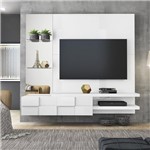 Ficha técnica e caractérísticas do produto Painel Home Suspenso Turim para Tv 50 Polegadas - Dj Móveis Branco Laca - Dj Moveis