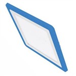 Ficha técnica e caractérísticas do produto Painel Led Plafon Embutir - Moldura Led Branco/azul