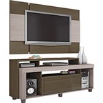 Ficha técnica e caractérísticas do produto Painel para TV Até 55" Rubi com Suporte para TV Capuccino/Gris - Móveis Bechara