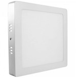 Ficha técnica e caractérísticas do produto Painel Plafon LED Sobrepor 12W Quadrado 17X17cm Branco Neutro
