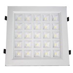 Spot LED COB Embutir 3W Quadrado Branco Frio
