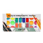 Ficha técnica e caractérísticas do produto Paleta De Sombras Matte Tropical Ludurana