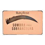 Ficha técnica e caractérísticas do produto Paleta de Sombras Ruby Rose para Sobrancelhas