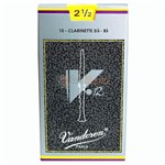 Ficha técnica e caractérísticas do produto Palheta Clarineta Vandoren 2,5 V12 - Unitario